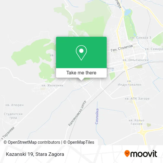 Kazanski 19 map