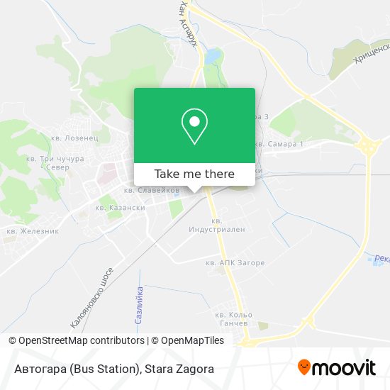 Автогара (Bus Station) map
