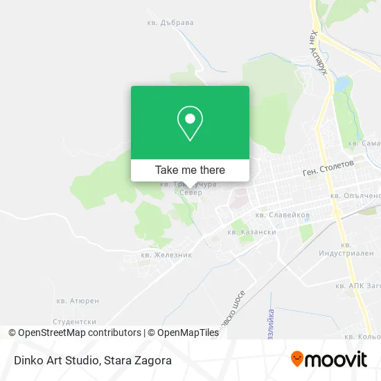 Карта Dinko Art Studio