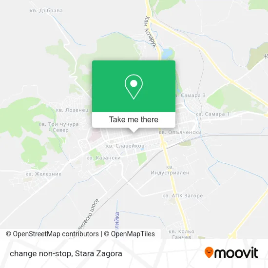 Карта change non-stop