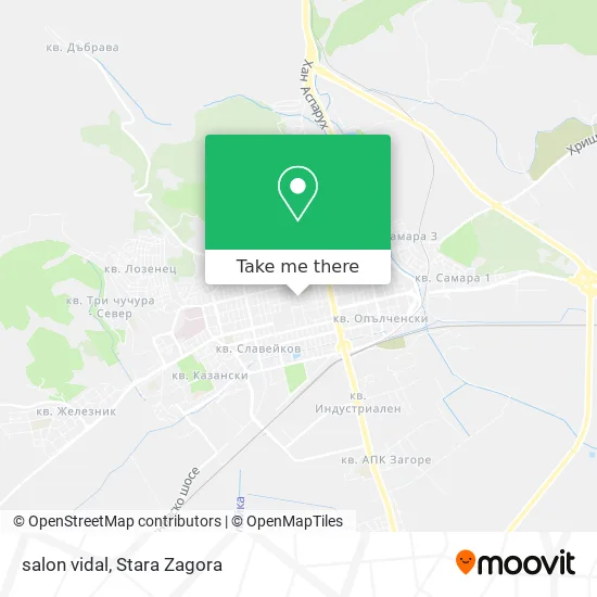 Карта salon vidal