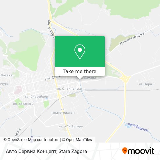 Авто Сервиз Концепт map