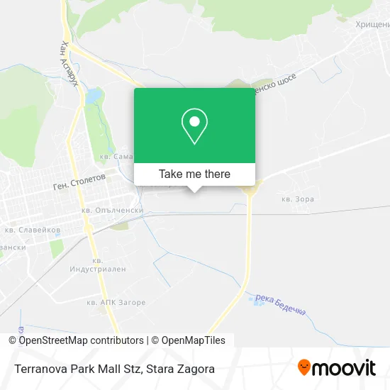 Карта Terranova Park Mall Stz