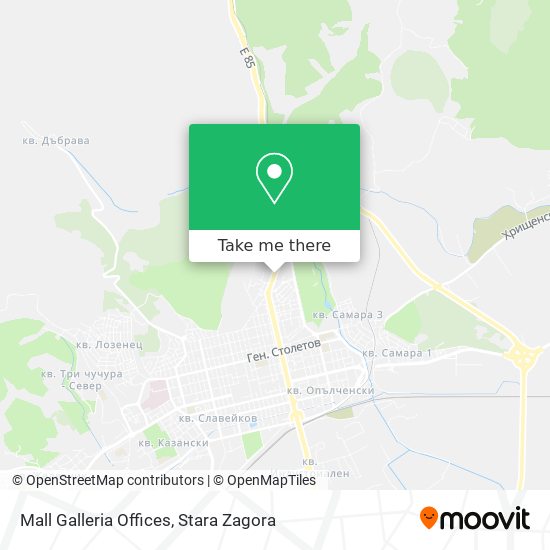 Mall Galleria Offices map