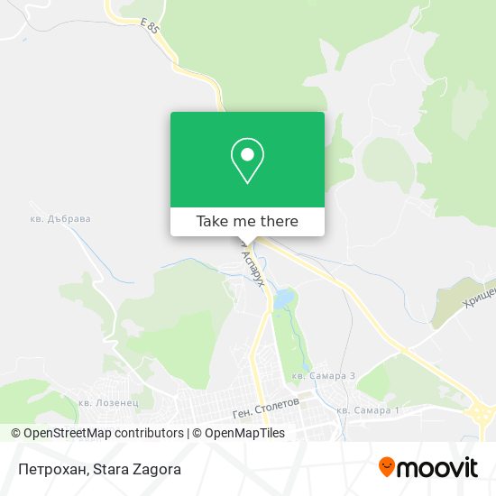 Петрохан map