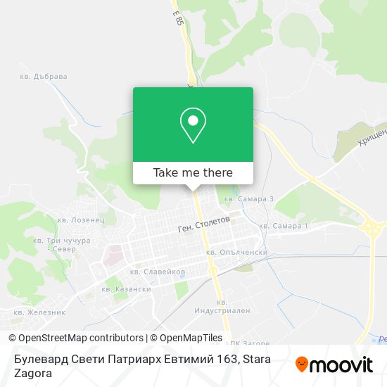 Булевард Свети Патриарх Евтимий 163 map