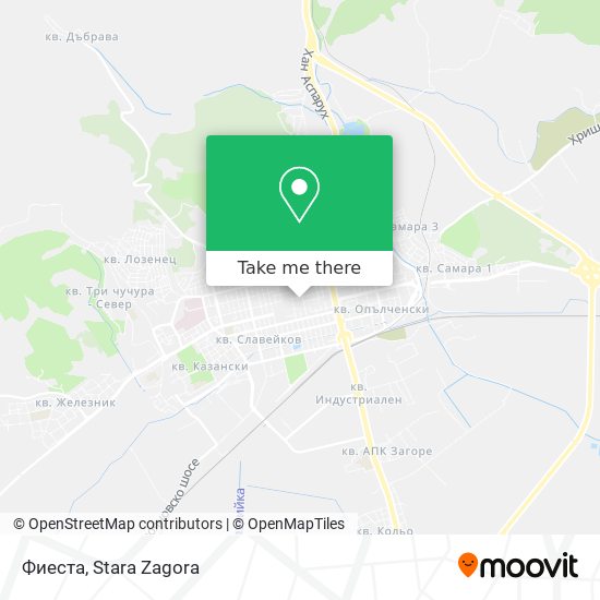 Фиеста map