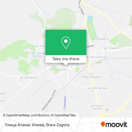 Улица Атанас Илиев map