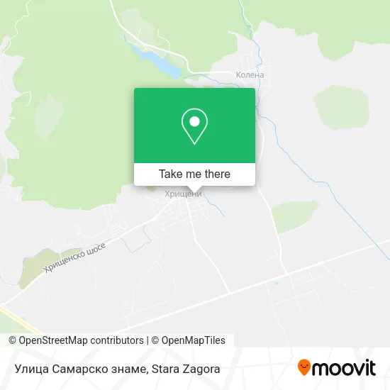 Карта Улица Самарско знаме