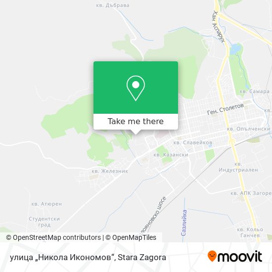 улица „Никола Икономов“ map