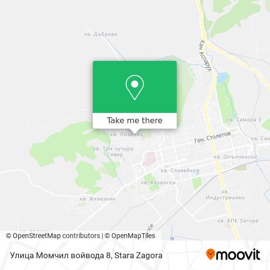 Улица Момчил войвода 8 map