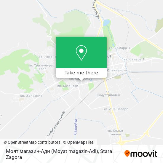 Моят магазин-Ади (Moyat magazin-Adi) map