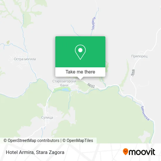 Hotel Armira map