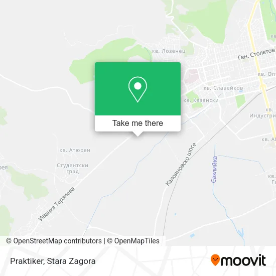 Карта Praktiker