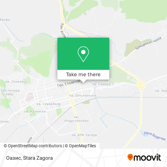 Карта Оазис