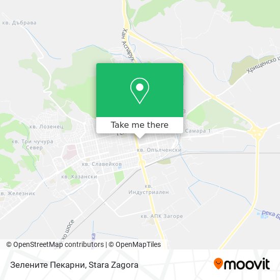 Зелените Пекарни map