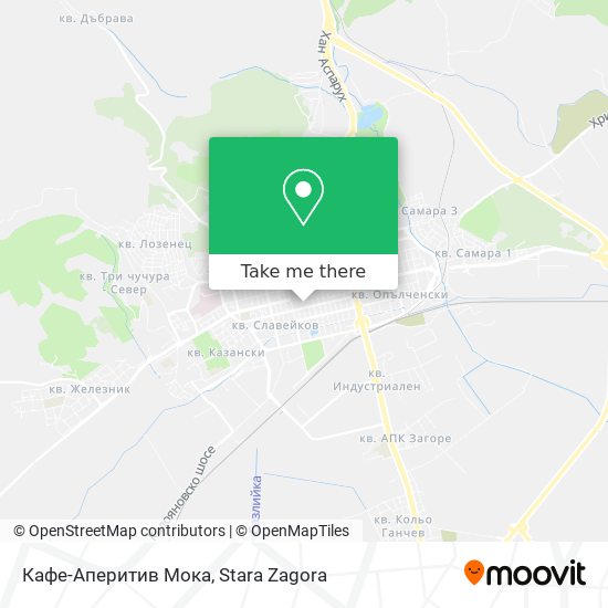 Кафе-Аперитив Мока map