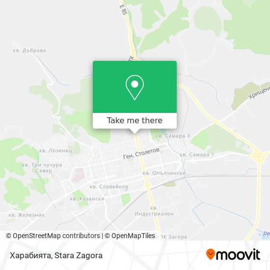 Карта Харабията
