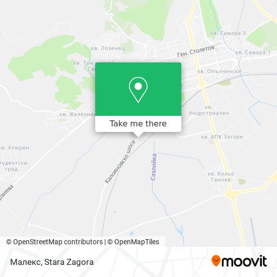 Малекс map