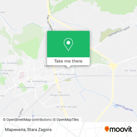Карта Маринела