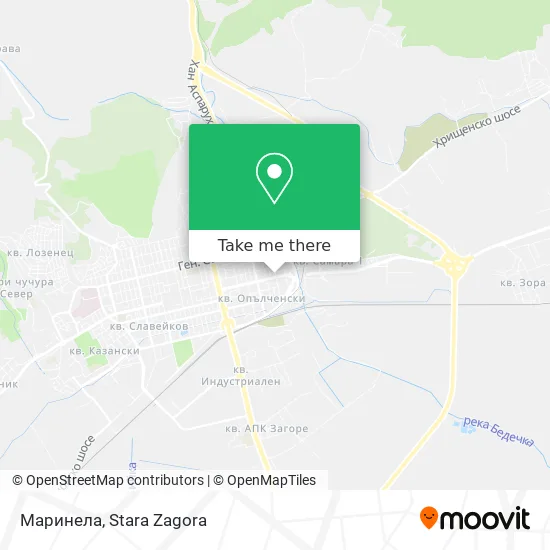 Карта Маринела