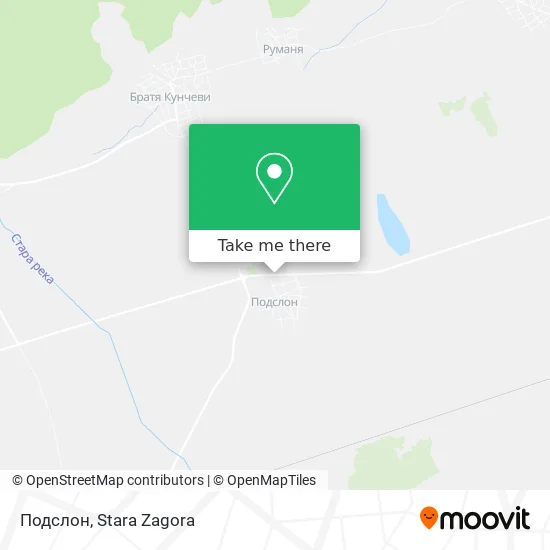 Карта Подслон