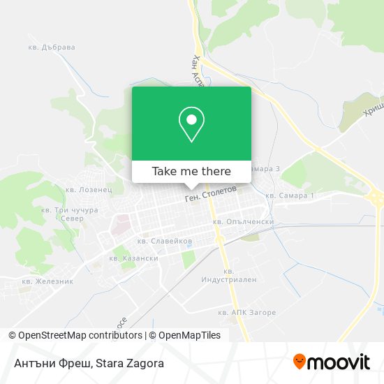 Антъни Фреш map
