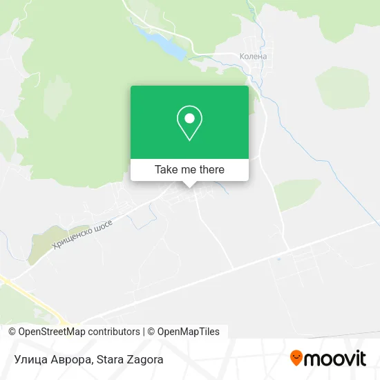 Карта Улица Аврора