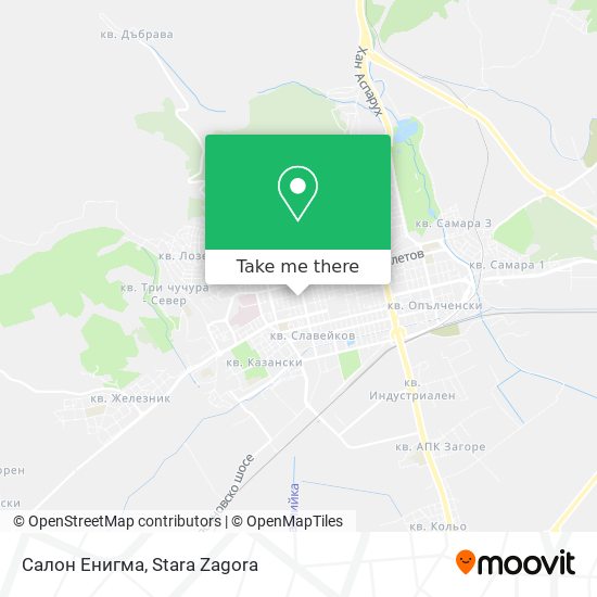Салон Енигма map