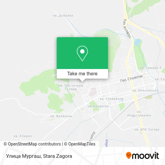 Карта Улица Мургаш