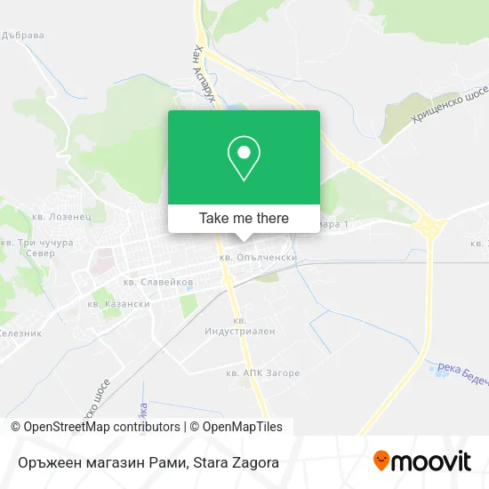 Карта Оръжеен магазин Рами