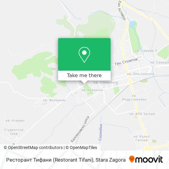 Ресторант Тифани (Restorant Tifani) map