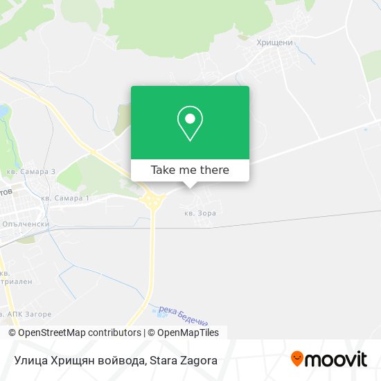 Улица Хрищян войвода map