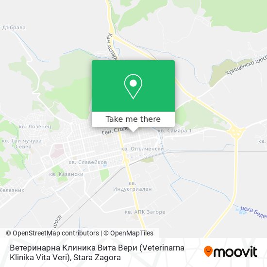 Ветеринарна Клиника Вита Вери (Veterinarna Klinika Vita Veri) map