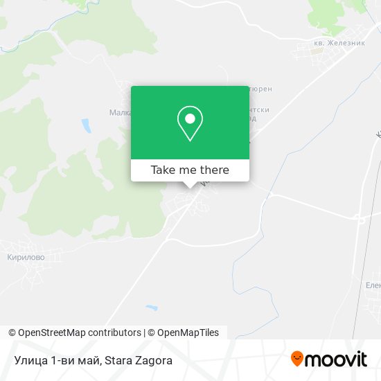 Улица 1-ви май map