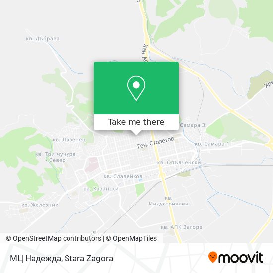 МЦ Надежда map