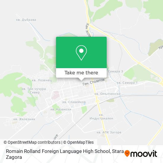 Romain Rolland Foreign Language High School map