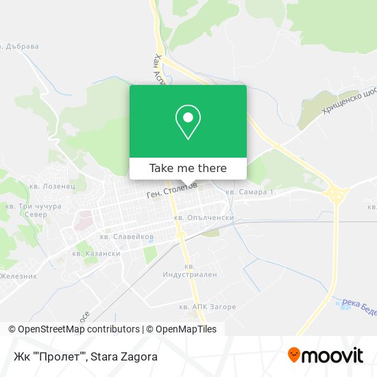 Жк ""Пролет"" map
