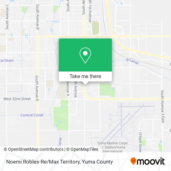 Mapa de Noemi Robles-Re/Max Territory