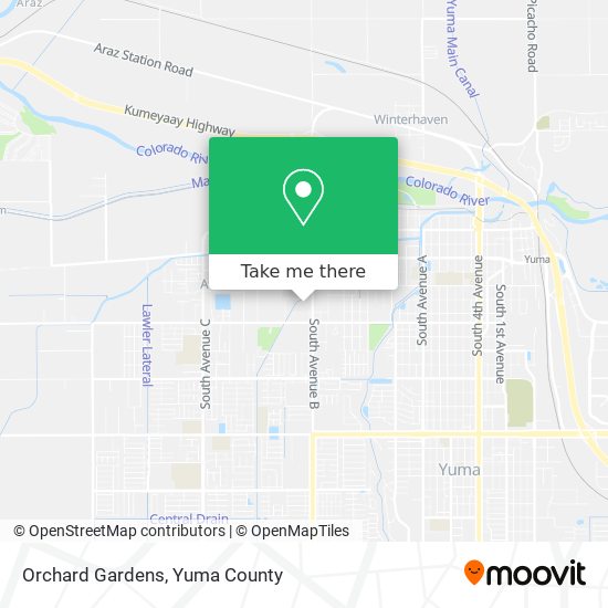 Orchard Gardens map