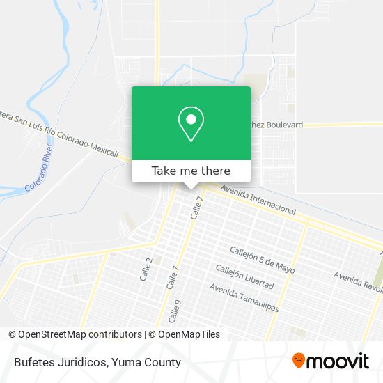Mapa de Bufetes Juridicos