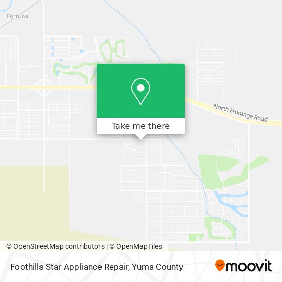 Mapa de Foothills Star Appliance Repair
