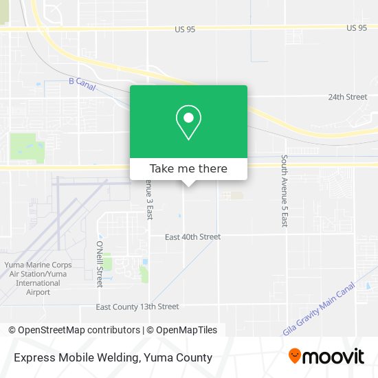 Express Mobile Welding map