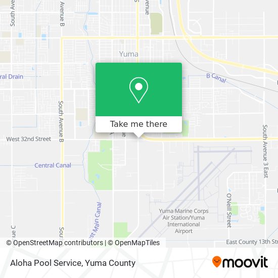 Aloha Pool Service map