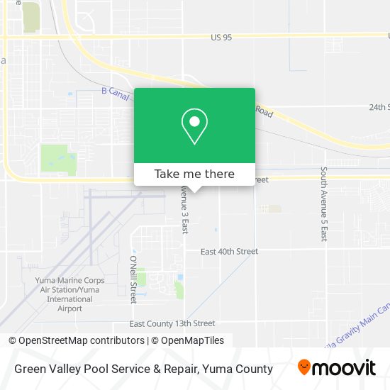 Green Valley Pool Service & Repair map