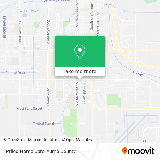 Mapa de Prileo Home Care