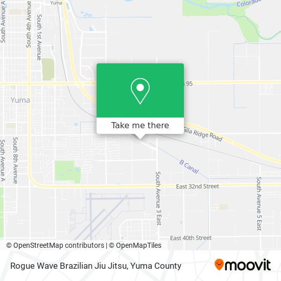 Mapa de Rogue Wave Brazilian Jiu Jitsu