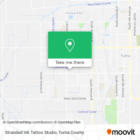 Stranded Ink Tattoo Studio map