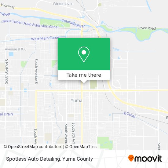 Spotless Auto Detailing map