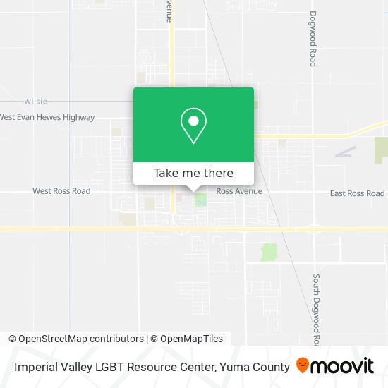 Mapa de Imperial Valley LGBT Resource Center